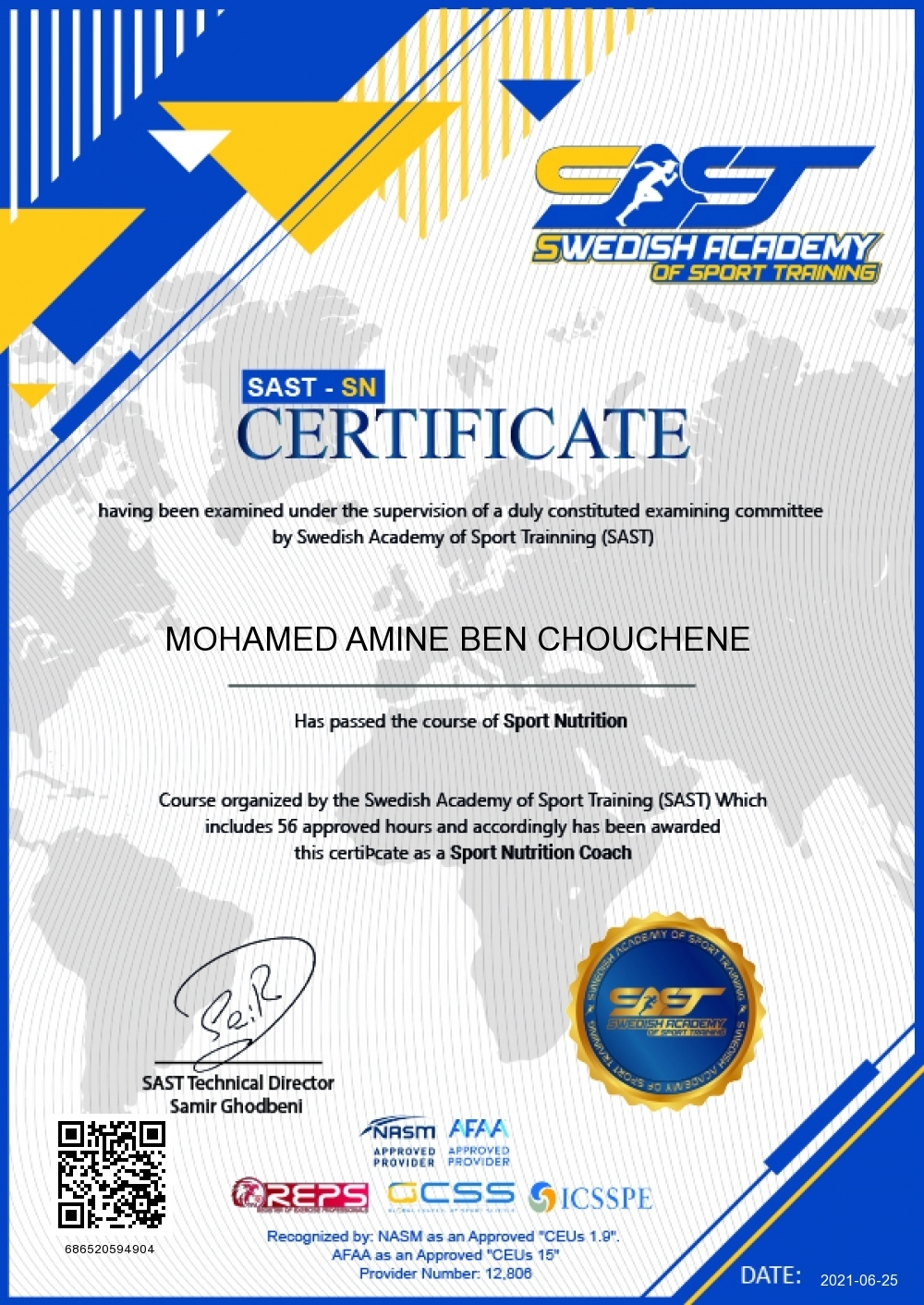 mohamed amine ben chouchene